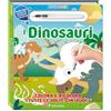 Edibimbi I dinosauri. Acquacolor. Ediz. illustrata. Con pennello ad acqua