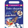 CRESCERE Fiabe classiche con la storia di Babbo Natale. Libro con maniglia. Ediz. a colori