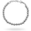 Remo Gammella Bracciale Uomo Donna Sfere Argento 925, Bracciale Pallini Argento Sterling Silver da 2 a 8 mm Bracciale Palline Misura Regolabile 17-21.5 cm (6)