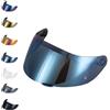 EvoParts Visiera GT4-1 GT4-2 compatibile casco AGV K1 K1S K5 K5S pinlock ready (Blu, XXS-XS-S-SM-M)