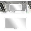 Colexy Specchio Cosmetico per Auto, Specchio Parasole a LED con 3 Modalità di Luce, Specchio per il Trucco per Auto con Luce Ricaricabile, Portatili Specchietti Cosmetico per veicoli, Specchietti interni