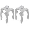 Be In Your Mind Clip a molla per cavo del freno dell'auto, 2 pezzi, clip a molla per freno a mano, 1H0609747, compatibile con VW Golf 3 Bus T4, compatibile con Skoda Fabia