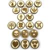Printable Adventure Segnalini eroi DnD in legno incisi al laser - 19 segnalini per la mappa di battaglia per tutte le classi e i tiri salvezza contro la morte - Accessori da tavolo per Dungeons and Dragons
