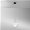 Luce Ambiente Design PIREX lampada a sospensione cono, E27, I-PIREX-S18-TR, PIREX [Lampade per Interni > Lampade a Sospensione]