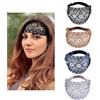 Goktvai 4pz Multicolore Larghe Fascie di Pizzo per Donne, Elastico Fascia Boho Fascia Capelli Pizzo Accessori per Uso Quotidiano Feste Matrimoni & Occasioni Speciali