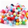 EHIOG 500 Pezzi Mini Pompon Colorati Elastici, 10mm Pom Pom Per Fai Da Te Artigianato E Decorazioni Creative, Palline Morbide In Fibra Per Bambini, Scuola, Natale, Pasqua E Progetti DIY