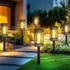 Liuyife 6 Pezzi Luci Solari Da Giardino per Esterni, Lampada LED Tradizionali Al Tungsteno Bianco Caldo 3000K, Capacità Della Batteria 800 Mah, Luci Da Patio Impermeabili IP65, Adatte per Aiuole, Sentieri