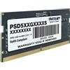 Patriot Ram DIMM SO-DIMM Patriot 8GB 5600Mhz 1Rx4 CL46 [PSD58G560041S]