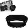 Haoge LH-ZV02MB Paraluce quadrato in metallo per Voigtlander Nokton 35mm f/1.4 II, 40mm f1.4,50mm f1.5 II 28mm f1.5 VM Mount,Carl Zeiss Biogon T* 35mm f2 ZM, 2.8/35 35mm f2.8 ZM, 50mm f2.8 ZM, 50mm f2