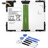 7XINbox 3.8V 7300mAh EB-BT585ABA EB-BT585ABE GH43-04628A Batteria Sostituzione per Samsung Galaxy Tab A 10.1 SM-P580 P585 T580 T585