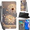 PHINIENLAND Cover per Huawei P Smart Z / Y9 Prime 2019 Case PU Pelle Custodia [Kickstand] [Chiusura magnetica] [Slot per Schede], Portafoglio Flip Custodia per Huawei Honor 9X / 9X pro,Dente di leone