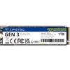 Timetec NVMe SSD 1TB PCIe Gen3x4 8Gb/s M.2 2280 3D NAND TLC 350TBW Cache SLC ad alte prestazioni Velocità di lettura/scrittura fino a 2000/1600 MB/s Unità a stato solido interna per laptop e desktop