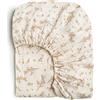 Aisawate Coprimaterasso per fasciatoio, in mussola di cotone, 81 x 40 cm (solo federa, imbottitura non inclusa) (motivo floreale)