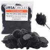 URSA Straps URSA Fur Circles - Mini parabrezza per microfoni Lav (100x, nero)