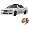 Tk.company (TK.Company) NUOVO modello accensione 1/18 VERTEX JZX100 MARK-II bianco scala 1/18 prodott...