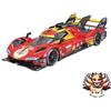 Kyosho (Kyosho) NUOVO Kyosho BURAGO scala 1/18 Ferrari 499P Le Mans 2024 vincitore n. Custodi...