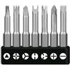 ANBOO Set di 7 cacciaviti appositamente modellati, set di punte speciali, cacciavite triangolare, cacciavite speciale, set di cacciaviti a forma speciale, 50 mm
