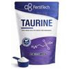 FertilTech Taurina in Polvere 1,2 kg - Purezza ≥ 99,8% - Integratore alimentare - Vegano - Senza Allergeni - Qualità Premium