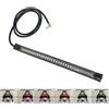 Alchemy Parts Moto LED Strip Light Lampada Coda Freno Stop Run Indicatori Indicatori di direzione Lampeggianti Universale Flessibile Impermeabile Rosso Ambra Coda Tidy Scooter Quad Bike