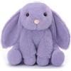 Apricot Lamb - coniglio di Peluche 20 cm - Giocattoli a Forma di coniglio per Bambine, Bambini e Neonati - Morbido Animale Imbottito per i Giochi e le Regalo - Animali di Peluche - coniglio viola