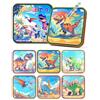 Prism Petal Dinosauro Riutilizzabile Libro di Pittura d'Acqua Giocattoli per Bambini, Libro di Acquerello Magico Giocattolo con Penna d'Acqua Favola per 3 + età Ragazzi e Ragazze (Dinosauro)