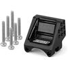 INJORA Traliccio dell'Asse Posteriore Supporto Collegamento Superiore-Altezza Regolabile Supporto Alluminio per Axial SCX24 1/24 RC Crawler Upgrade