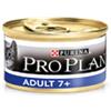 Purina Pro Plan Adult 7+ mousse (tonno) - 6 lattine da 85gr.