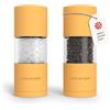 LARS NYSØM Macine Sale e Pepe Set - Macinasale e Macinapepe Manuale Mill | Set di Macine per Sale e Pepe in Acciaio Inossidabile - Macinino in Ceramica Regolabile - Designer Spice Mills - Ricaricabile