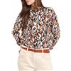 Armor-lux Armor Lux Chemise Camicia, Fogli Stampati, XL Donna