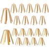 Tinoaly 20pz Universale Spessori Adattatori Shaft Golf, Durevole Ottone Spessori l'Albero per 335 350 355 370 Bastoni di Ferro 6 Gambe & 8 Gambe Golf Distanziatore per Mazze Accessori Montaggio