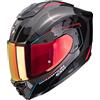 SCORPION Casco EXO-1500 AIR MUNDI CARBON Nero Rosso SCORPION