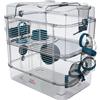 Zolux Rody3 Duo Gabbia Trasparente Per Criceti E Piccoli Roditori 41x27x40,5cm