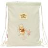 safta WINNIE THE POOH - Zaino a sacco piatto, per bambini, ideale per bambini di diverse età, comodo e versatile, qualità e resistenza, 26 x 34 cm