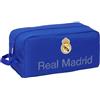 safta Real Madrid, scarpiera media, multiuso, portatodo, sport, estrazione, calcio, comoda e versatile, 34 x 18 x 15 cm