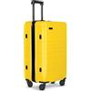 ETERNITIVE -I Valigia Bagaglio in ABS I Trolley Bagaglio a Mano con Lucchetto TSA I Valigia Bagaglio con Ruote a 360°