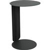 Fermob - Tavolino d'appoggio Bebop - Nero - Alluminio - Designer Tristan Lohner