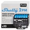Shelly Plus 2PM Gen2 - Pack da 10