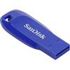 SanDisk SDCZ50C-032G-B35BE 32 GB Cruzer Blade USB 2.0 Flash Drive - Electric Blue