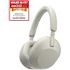 Sony Cuffia con microfono Sony WH-1000XM5 Cuffie Wireless Noise Cancelling - Batteria fino a 30 ore Around-ear Con Alexa e Google Assistant integrato per telefonate Argento [WH-1000XM5S]
