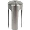 Adatto-M T116070 Supporto inox brillante per pannelli T116060-T116061-T116065 e T116066