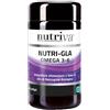 GIURIATI GROUP Srl Nutriva Nutri-GLA Bio Integratore Olio Borragine Omega 3-6 per Pelle 60 Softgel