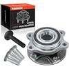 Frankberg Cuscinetto ruota Set di cuscinetti ruota Anteriore Posteriore | Davanti Dietro Ruota flangiata ⌀130, 7, 3D0498607; 3D0498607; Compatibile con: A8 4E2 4E8