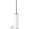 NEWFORM - Porta scopino a muro con scopino [bianco opaco] - 67215.01.014