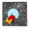 Sequenze Quadro Topofthepop Black&White 40x40 cm