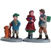 Lemax going to school, set of 2