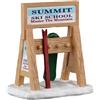 Lemax ski rack sign