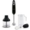SMEG 50' STYLE FRULLATORE A IMMERSIONE CON ACCESSORI NERO HBF03BLEU