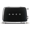 SMEG 50' STYLE TOSTAPANE 2 FETTE NERO TSF01BLEU
