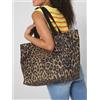 BagBase Tote bag in poliestere personalizzabile BagBase Leopard Print Carryall 25 L personalizzate o neutre