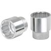 KS Tools 911.4115 Bussola poligonale 3/4, corta, 25 mm